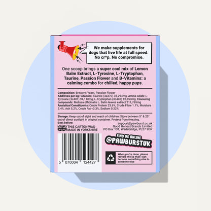 Daily Calming Supplement for Anxious Dogs