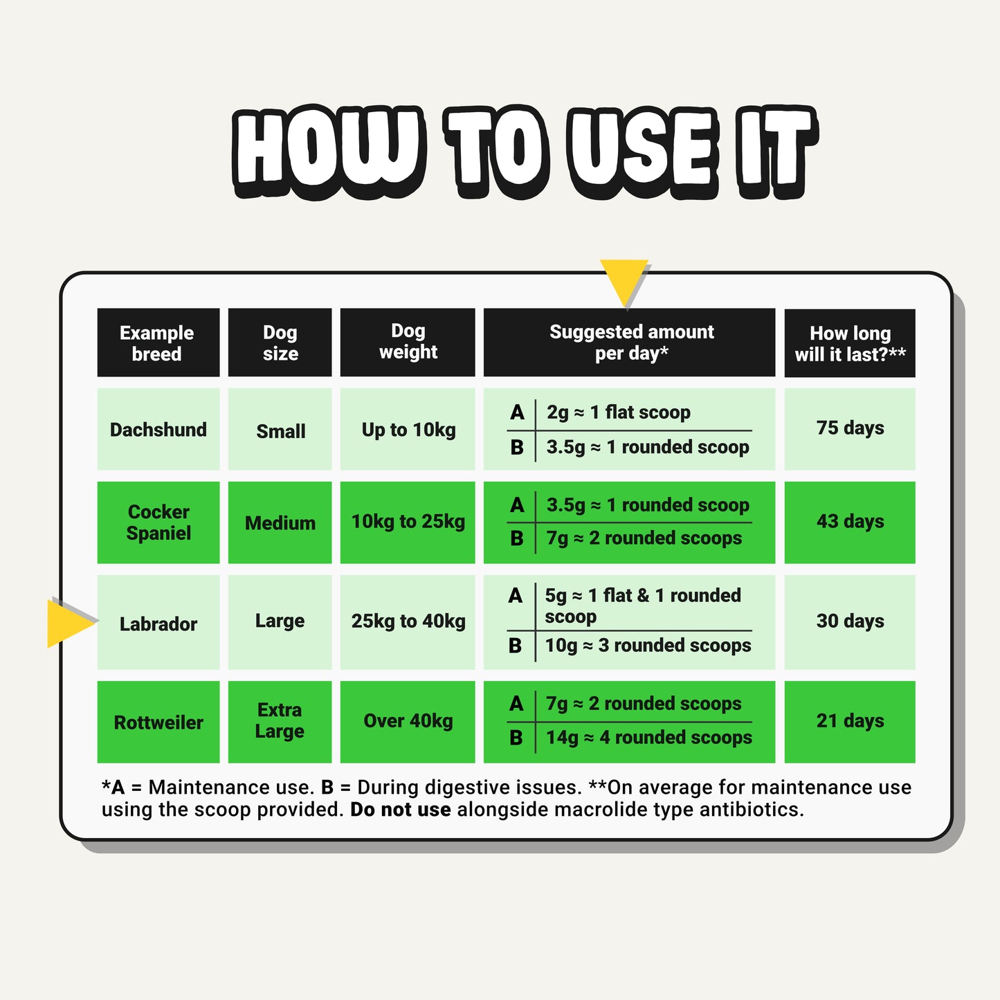 Daily Probiotic & Digestion Supplement for Dogs