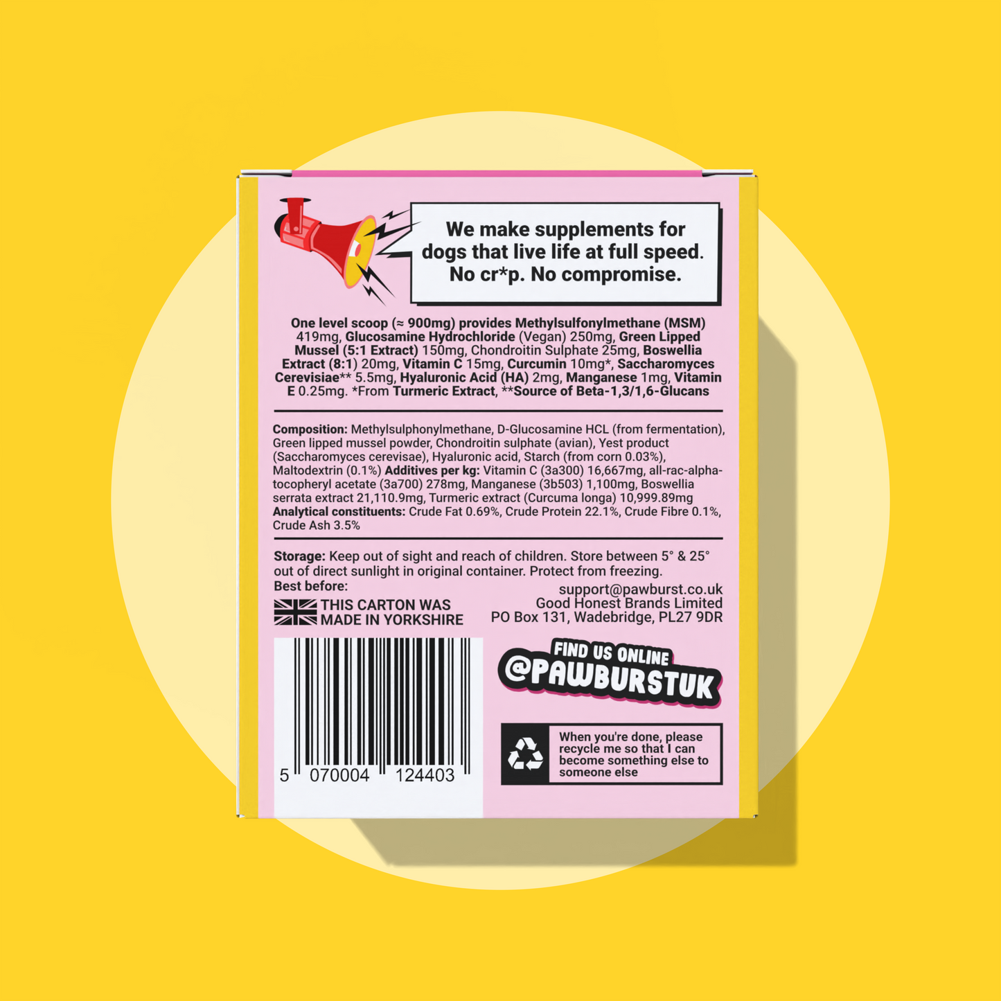 Daily Joint Supplement for Dogs